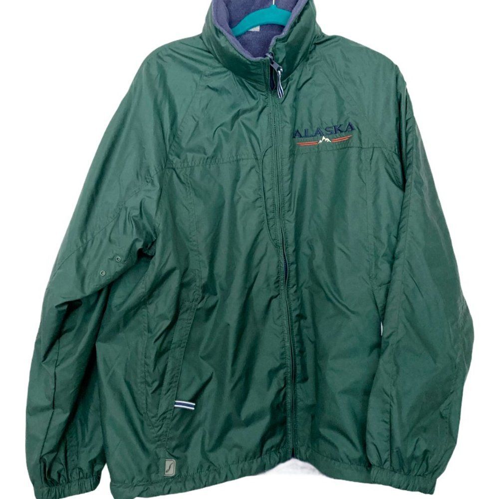 Dunbrooke Mens L Fully Lined‎ Nylon Fleece Coat Alaska
